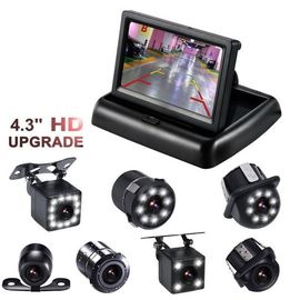 Easy Operated Backup Camera Monitor 4.3" TFT ABS Material Type High Durability